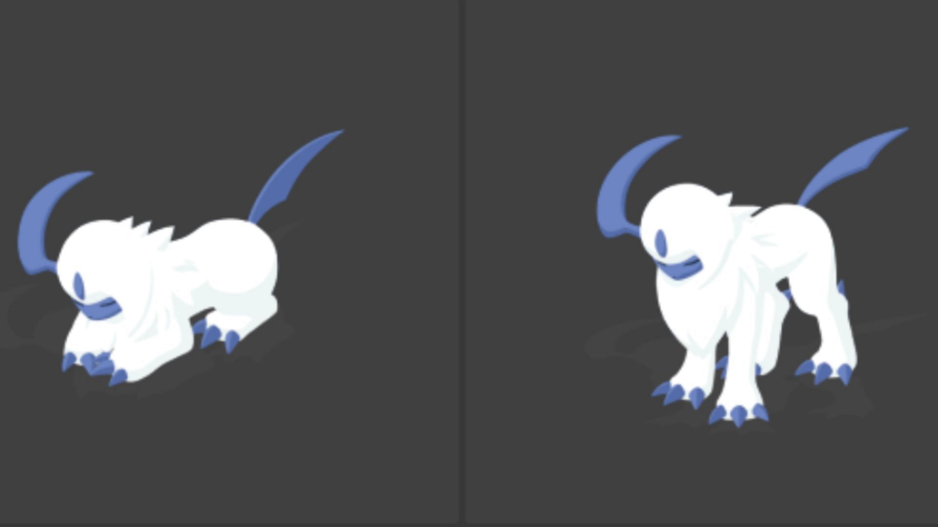 Absol Sleep Style (Image via SELECT BUTTON/Serebii)
